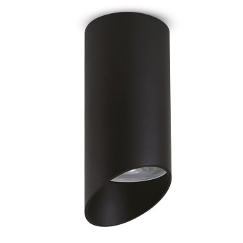 Maclean MCE360 B Virsapmetuma gaismeklis GU10, 55x130mm, Melns