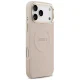 Чехол Guess Peony Hot Stamp MagSafe для iPhone 17 Pro Max, Розовый