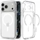 Чехол Spigen Ultra Hybrid MagSafe для iPhone 18 Pro / 17 Pro, прозрачный с белым