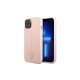 Guess iPhone 13 6.1\" silikona vāciņš Silicone Triangle Rozā