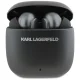Karl Lagerfeld Metal Printed Logo ANC/ENC austiņas - melnas