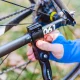 Подножка для велосипеда Forever Outdoor, черная