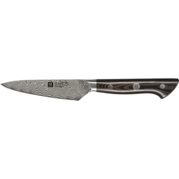 ZWILLING TANREI 10 cm Larding and Garnishing Knife, Brown / Silver