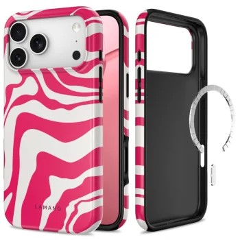 Чехол Tech-Protect Lamano MagSafe для iPhone 18 Pro Max / 17 Pro Max, Flamingo Bloom