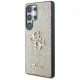Guess Fixed Glitter Big 4G Metal Logo vāciņš Samsung Galaxy S25 Ultra, zeltains