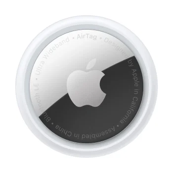 Apple AirTag MX532ZY/A Bluetooth Чип Брелок Отслеживания Местоположения, Белый...