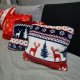 Ruhhy Christmas Throw Blanket 160x200 cm with 2 Pillowcases 24825