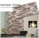 Декоративная стеновая панель NATURAL STONE, 500 x 1000 мм, 3 мм