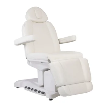 Azzurro 708B Exclusive elektriskais kosmētikas krēsls, balts
