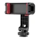 Держатель для смартфона Ulanzi ST-06S с резьбой 1/4\" и 2 разъемами cold shoe,...