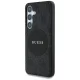 Чехол Guess 4G Round Patch Classic Logo MagSafe для Samsung Galaxy S25 Plus черный