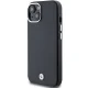 BMW iPhone 15 / 14 / 13 Case Signature Wrapped Metal MagSafe, Black