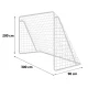 Neo-Sport NS-496 futbola vārti 300 x 200 x 90 cm