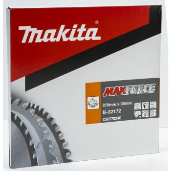 Ripzāģa asmens Makita MAKFORCE B-32172 270x30 mm 24Z kokam