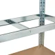 Cinkots metāla plaukts 180x90x30 cm 5 plaukti 875 kg ModernHome