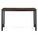 ModernHome Computer Desk 120x60 cm for Home Office Study and Gaming, Aged Walnut