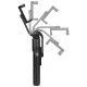 Spigen S540w Selfie Stick with Tripod Telescopic Stand and Bluetooth Remote Control, Black