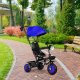 Детский трехколесный велосипед 3в1 ECOTOYS с поворотным сиденьем,...