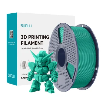 3D printera kvēldiegs Sunlu PLA+ 2.0, 1.75 mm, Grass Green