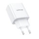 Vipfan E04 Wall Charger 20W USB Type C + Charging Data Cable ( Type C to Type C ) 3A, White | Uzlādes Ierīce...
