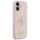 Guess silikona Big 4G Script vāciņš iPhone 17 – rozā | Phone Case Cover