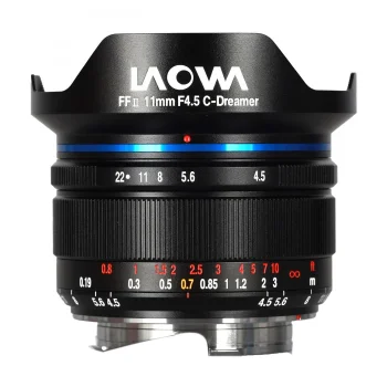 Laowa 11mm f/4.5 FF RL Lens for Leica M, Black