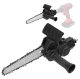 Chainsaw Drill Adapter NZ20, Black/Silver