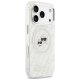 Karl Lagerfeld IML Glitter & Choupette Heads Logo MagSafe vāciņš iPhone 17 Pro - Pelēks | Karl&Choupette Phone Case...