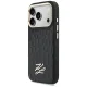 Karl Lagerfeld Croco KL Script Logo MagSafe Maciņš ar MagSafe iPhone 17 Pro Max – Melns | Phone Case Cover