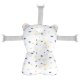 Ricokids Baby Bath Cushion, White/Blue