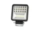 CREE 42 LED darba lukturis 126 W 10–30 V, melns
