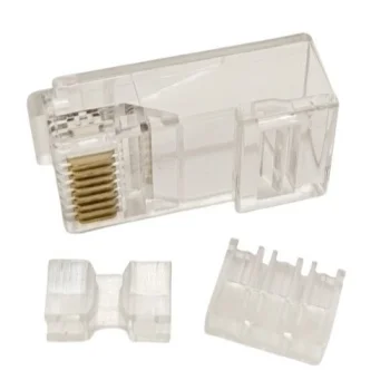 Модульные разъемы RJ45 для кабеля UTP CAT6A, 8P8C, 100 шт.