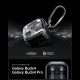Чехол для наушников Spigen Ultra Hybrid Zero One для Samsung Galaxy Buds 4 / 4 Pro, черный