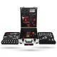 Bauerkraft H-077 liels instrumentu komplekts koferī ar riteņiem, 189 gab.