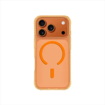 AmazingThing Titan Pro vāciņš iPhone 17 Pro ar MagSafe, oranžs