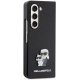 Чехол Karl Lagerfeld для Samsung Galaxy Z Fold 5 Saffiano Karl&Choupette Pin, черный