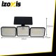Saules lampa Izoxis 26875 ar 180 LED, kustības sensoru un IP65 aizsardzību
