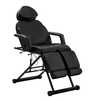 Pedikīra Krēsls Skaistumkopšanas Kosmētiskā Gulta Masāžas Kušete AZZURRO 563S, Melns | Pedicure ChairCosmetic...