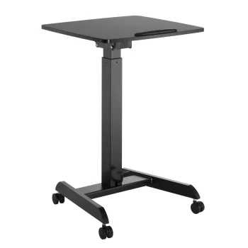 Maclean MC-892B regulējama augstuma portatīvā datora galds, melns
