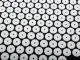 Akupresūras paklājiņš akupunktūras masāžas paklājs - Shanti Acupressure mat (65 x 40 cm, Black)