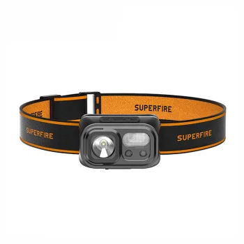 Superfire HL23 lukturis pie galvas, 220 lm, USB-C, powerbank