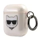 Чехол Karl Lagerfeld Glitter Choupette для AirPods 1 / 2, золотистый