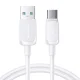 Кабель Joyroom Multi-Color Series A14 USB-A на USB-C, 3A, 1.2м, Белый