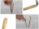 Lint and Pet Hair Remover Comb with Metal Blade for Clothes and Upholstery