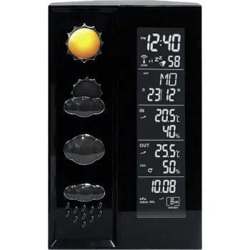 Метеостанция Technoline WS 6650 черная