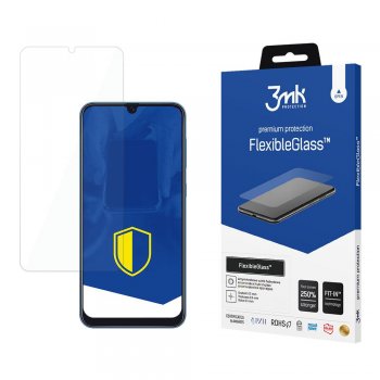 3MK Samsung Galaxy A10 (SM-A105F) Flexibleglass Telefona Aizsargstikls uz Visu Ekrānu | Tempered Glass Screen Protector