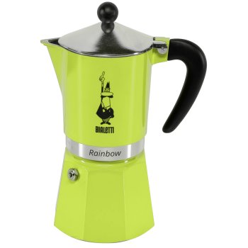 Bialetti Rainbow espresso kafijas automāts, 6 tasītes, zaļš