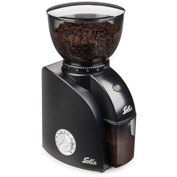 Кофемолка Solis Scala Zero Static 1662, черная