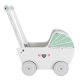 Деревянная коляска для кукол ECOTOYS, каталка-ходунок для малышей