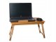 Bamboo Laptop Desk for Bed, Adjustable